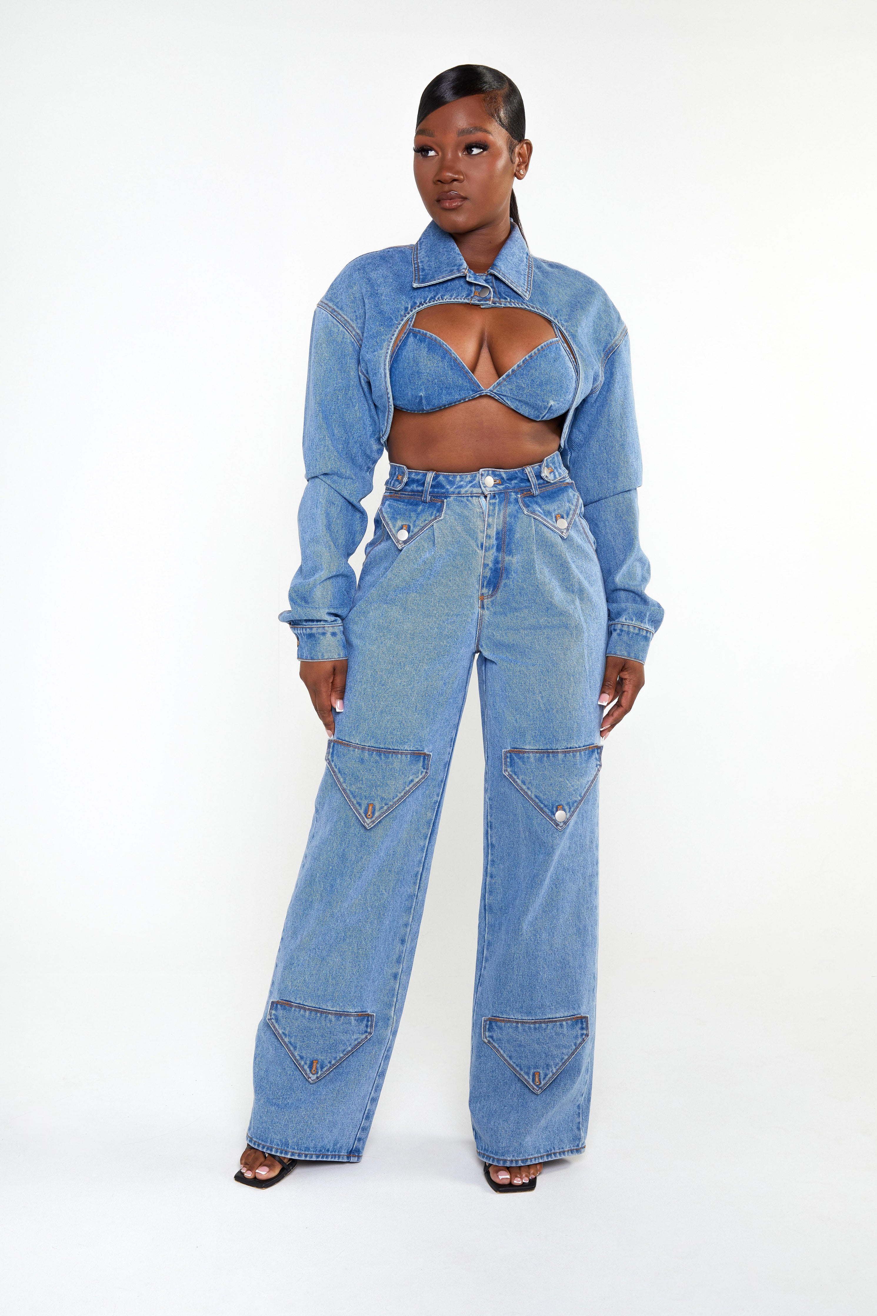 Jeans bolero outlet jacket